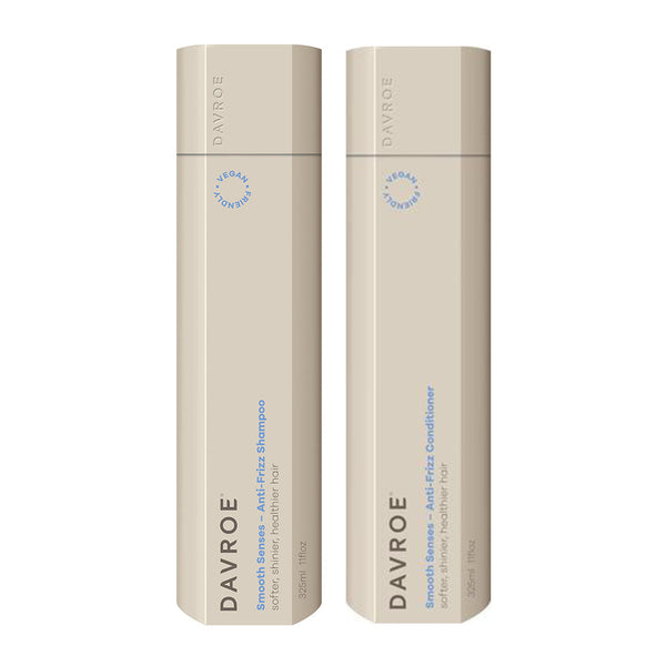 Davroe Smooth Senses Anti-Frizz Shampoo & Conditioner 325ml