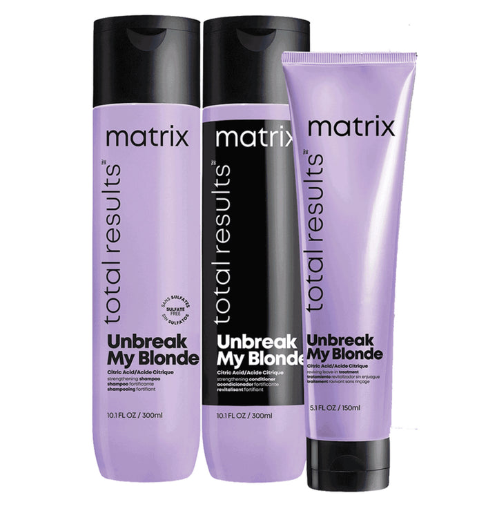 #Matrix Total Results Unbreak My Blonde Haircare System (discontinued)