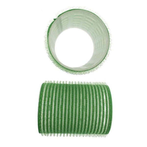 Santorini Velcro Rollers - Green 48mm - 12 pk - Beautopia Hair & Beauty