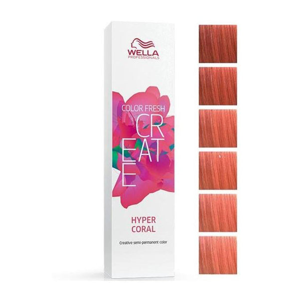 Wella Color Fresh Create Hyper Coral 60ml - Beautopia Hair & Beauty