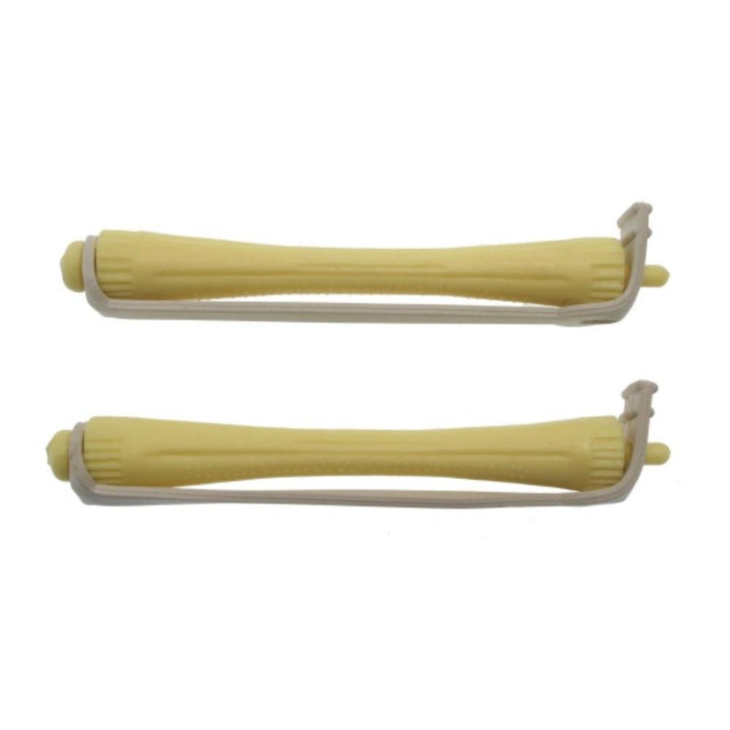 Yellow Perm Rods 7mm 12pk - Beautopia Hair & Beauty