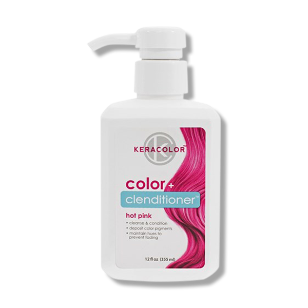 Keracolor Color Clenditioner Colour Hot Pink 355ml - Beautopia Hair & Beauty