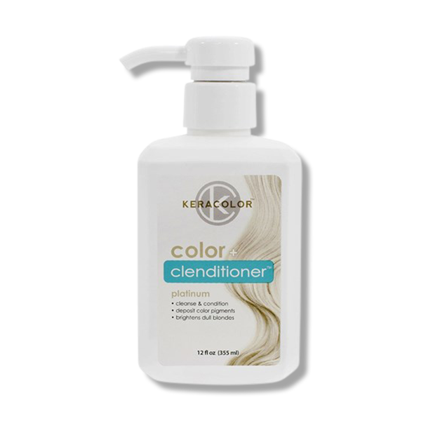 Keracolor Color Clenditioner Colour Platinum 355ml - Beautopia Hair & Beauty
