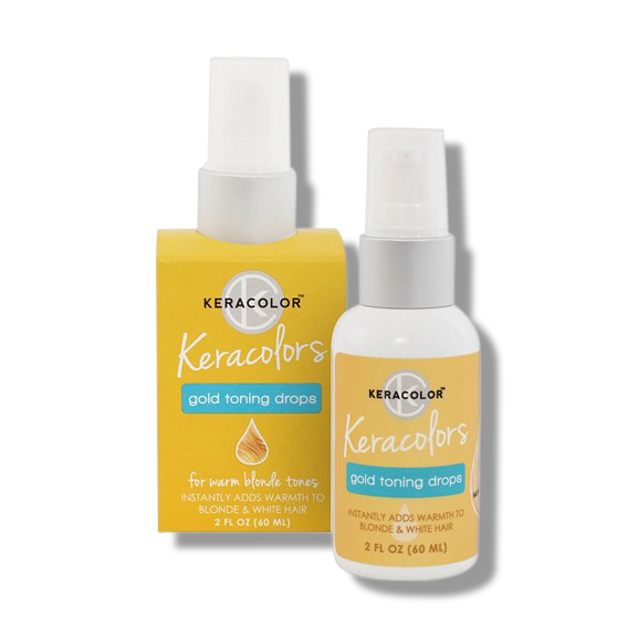 Keracolor Keracolors Gold Toning Drops 60ml - Beautopia Hair & Beauty