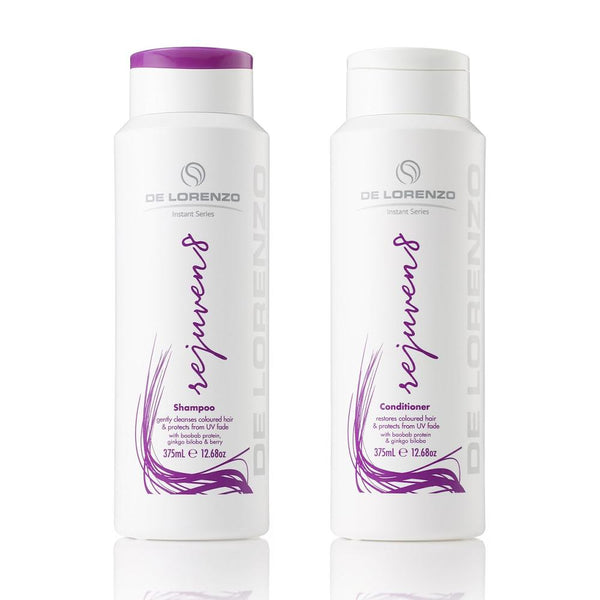 De Lorenzo Instant Rejuven8 Shampoo and Conditioner Duo 375ml