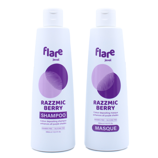 Jeval Flare Razzmic Berry Shampoo & Masque Duo 300ml