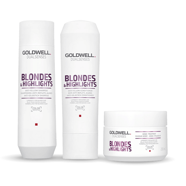 Goldwell DualSenses Blondes & Highlights Trio Pack - Salon Style