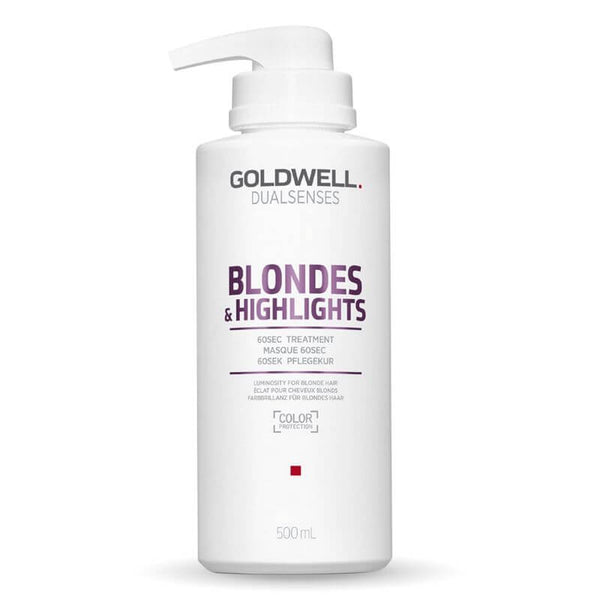 Goldwell DualSenses Blondes & Highlights 60Sec Treatment 500ml - Salon Style