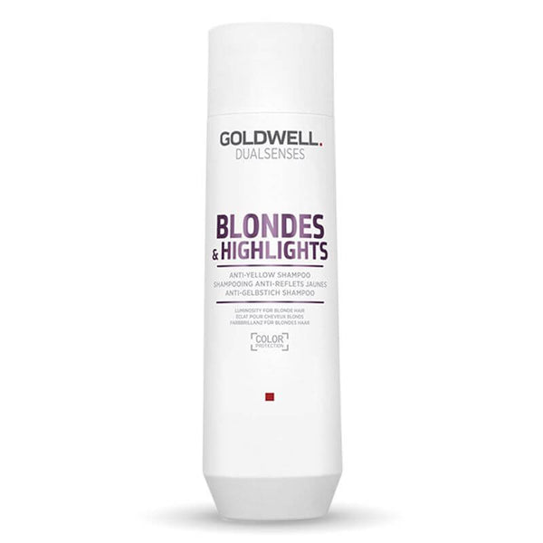 Goldwell DualSenses Blondes & Highlights Anti-Yellow Shampoo 300ml - Salon Style