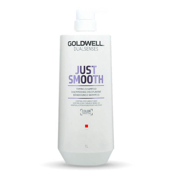 Goldwell DualSenses Just Smooth Taming Shampoo 1 Litre - Salon Style