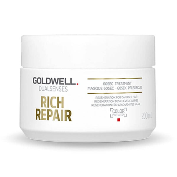 Goldwell DualSenses Rich Repair 60Sec Treatment 200ml - Salon Style