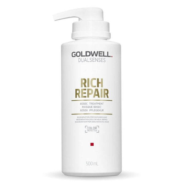 Goldwell DualSenses Rich Repair 60Sec Treatment 500ml - Salon Style