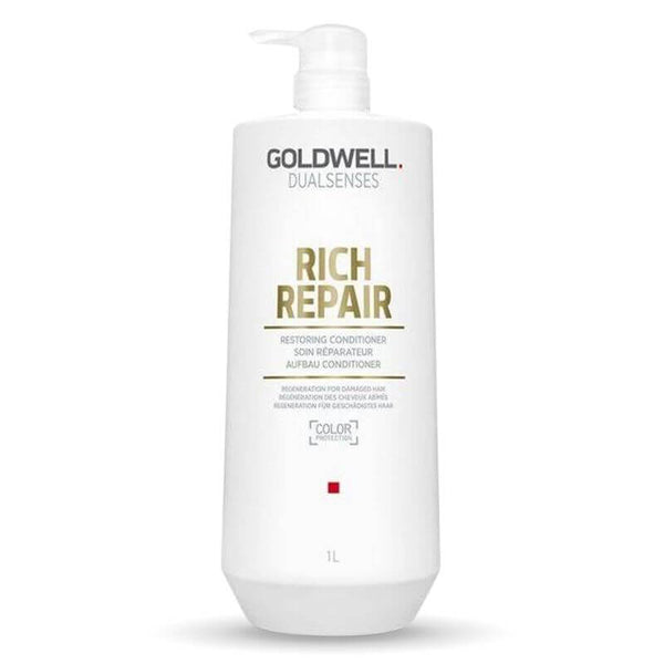 Goldwell Dualsenses Rich Repair Restoring Conditioner 1 Litre - Salon Style