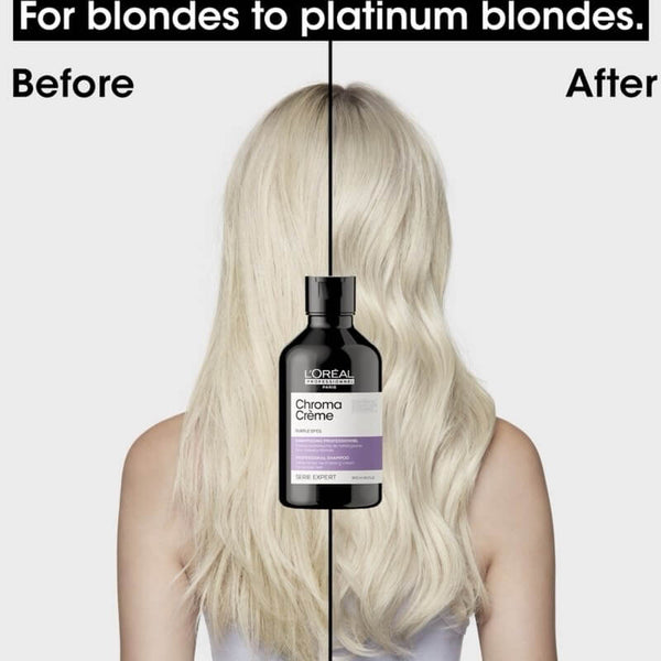 L'Oreal Professionnel Chroma Creme Purple Dyes Shampoo 300ml - Salon Style