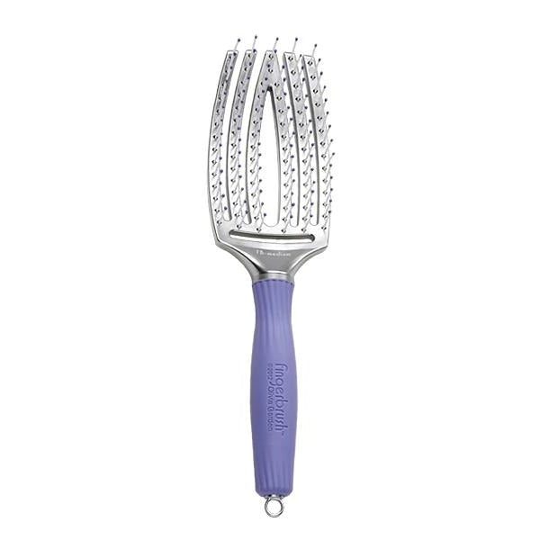 Olivia Garden Fingerbrush Curved & Vented Paddle Brush Medium - Beautopia Hair & Beauty