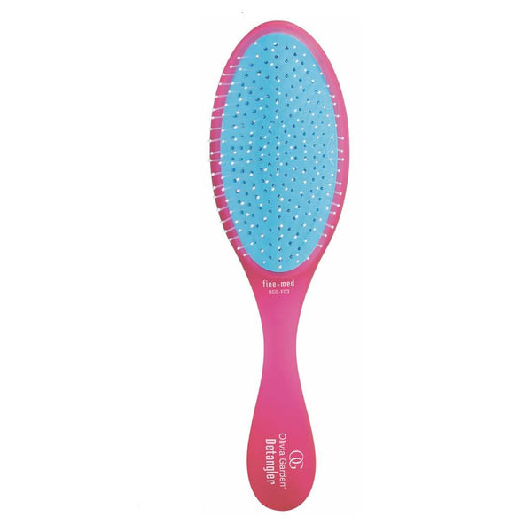 Olivia Garden Detangler Pink (Fine to Medium Hair) - Beautopia Hair & Beauty