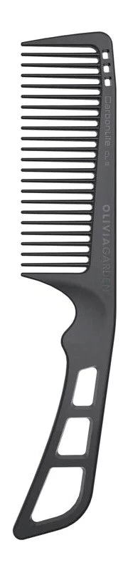 Olivia Garden CarbonLite Detangling Comb with Handle