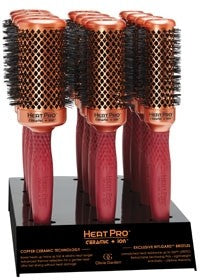 Olivia Garden Heat Pro Thermal Brush 18pc Stand-Olivia Garden-Beautopia Hair & Beauty